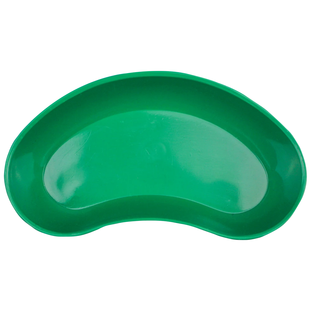 Disposable Green Plastic Kidney Dish 200mL