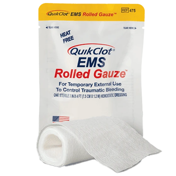 QUIKCLOT Haemostatic EMS Roll 7.5cm x 1.2M