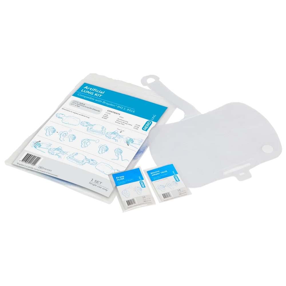 AEROLUNG Brayden Lung, Filter & Valve Kit Pack/24