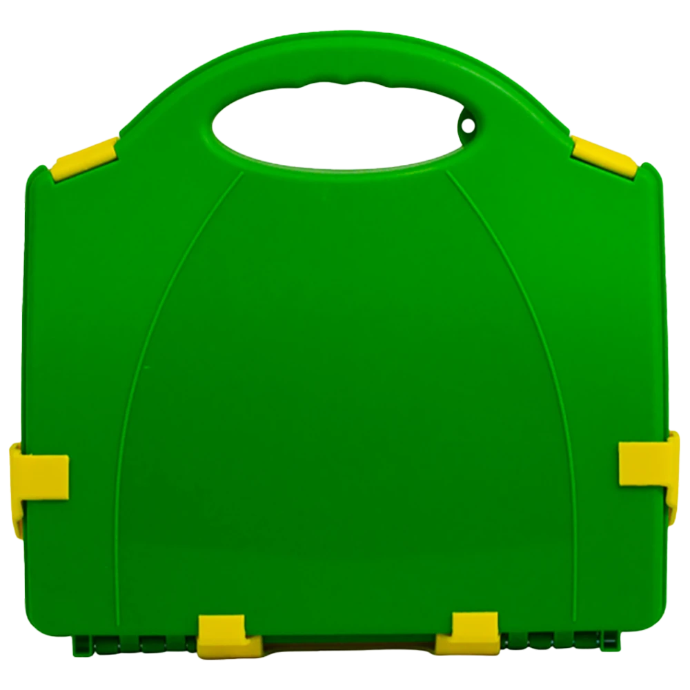 AEROCASE Medium Green and Yellow Neat Plastic Case 28 x 27 x 9.5cm (for AFAK4P)