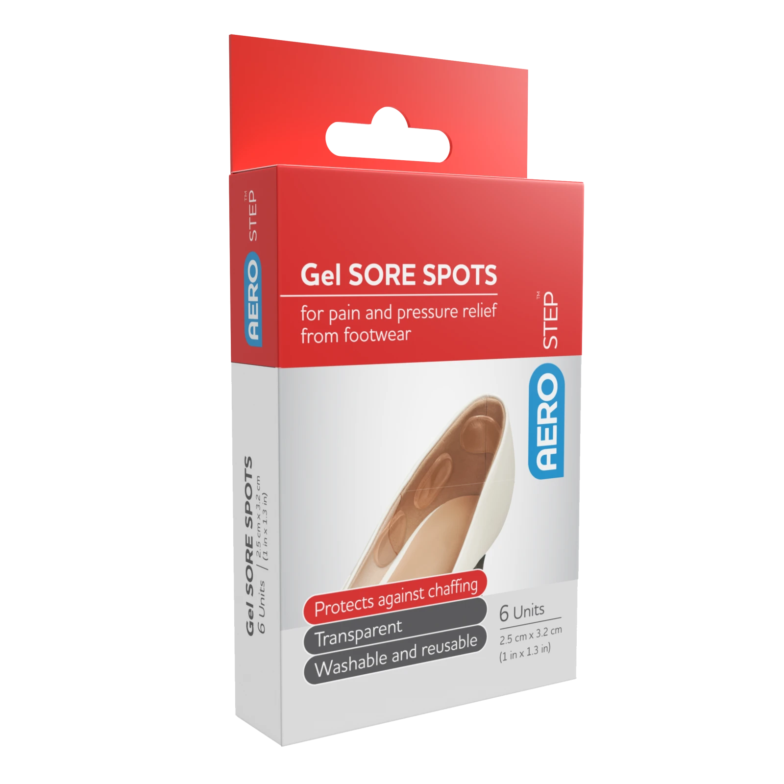 AEROSTEP Gel Sore Spots 6pk