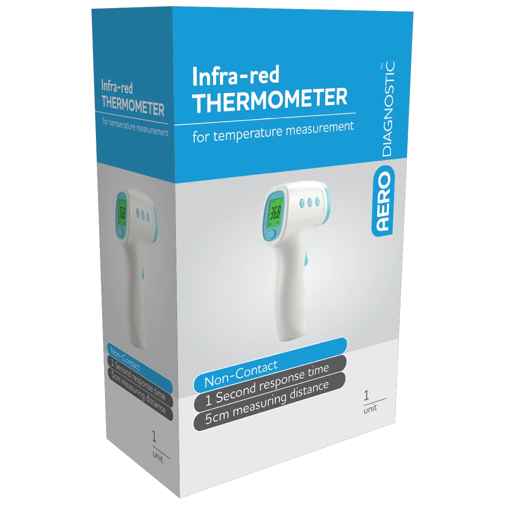 AERODIAGNOSTIC Pistol Grip Infrared Forehead Thermometer
