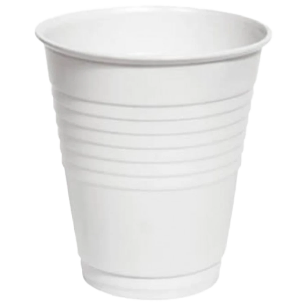 Disposable White Plastic Cups
