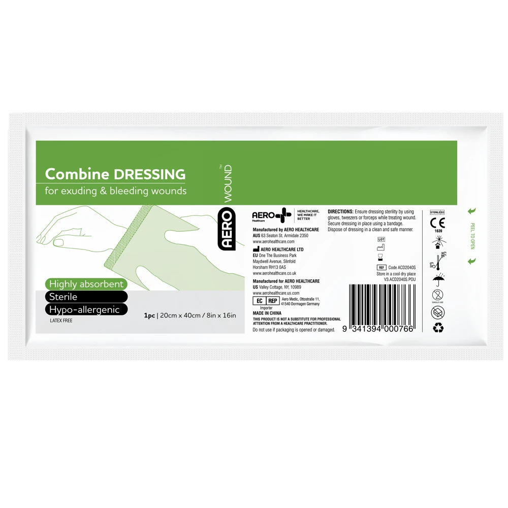 AEROWOUND Combine Dressing 20 x 40cm