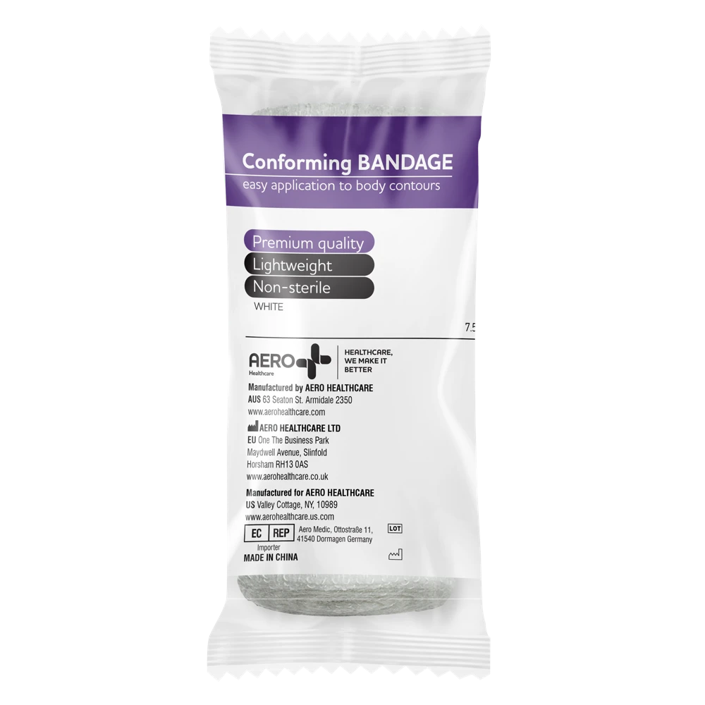 AEROFORM Conforming Bandage 7.5cm x 4M Wrap/12