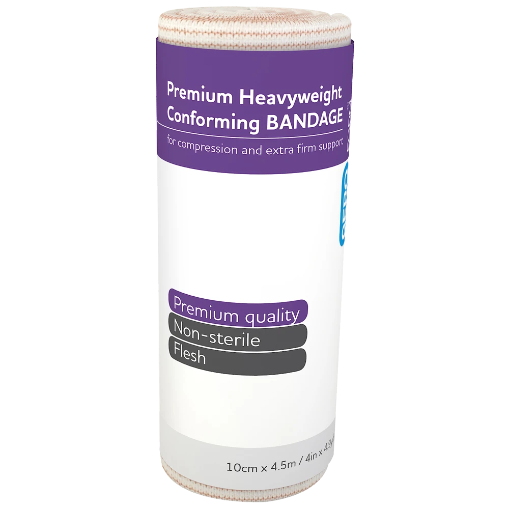 AEROFORM Premium Heavyweight Conforming 10cm x 4.5M Wrap/12