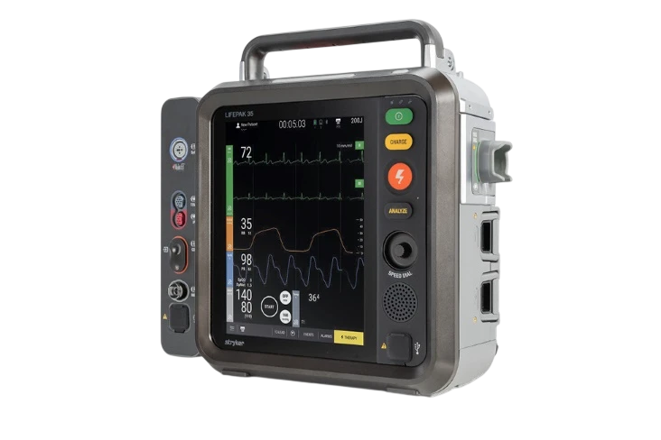 LIFEPAK 35 Defibrillator/Monitor - LP35 12L SPO2 SPCO SPMET 3TEMP