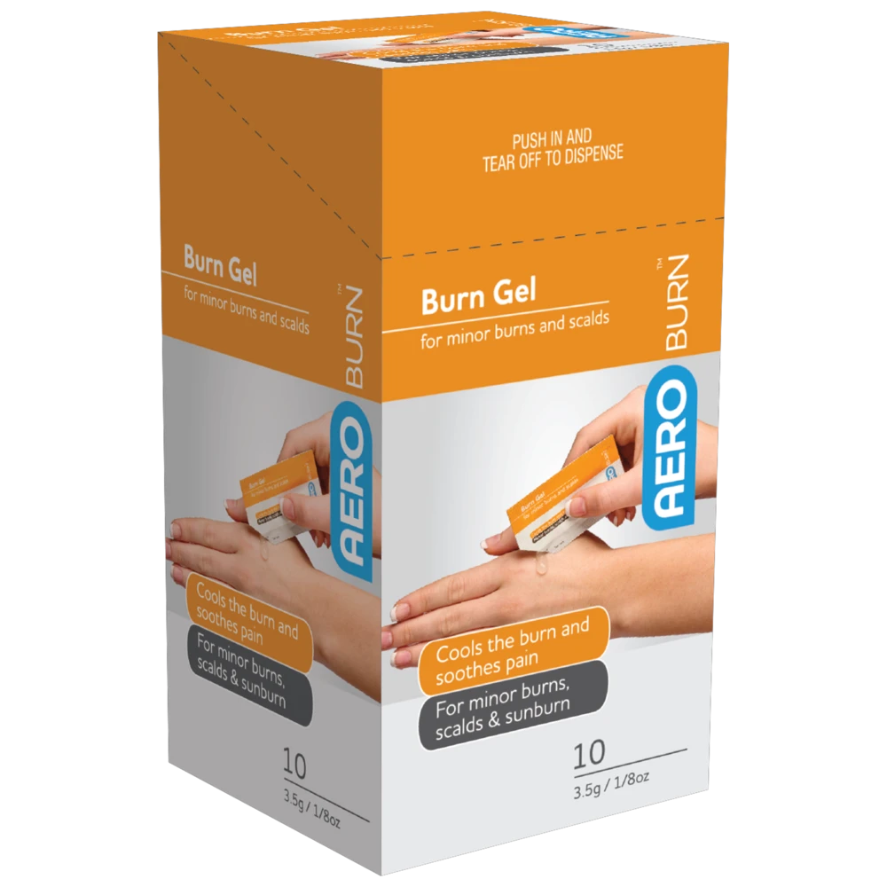 AEROBURN Burn Gel Sachet 3.5g Box/10