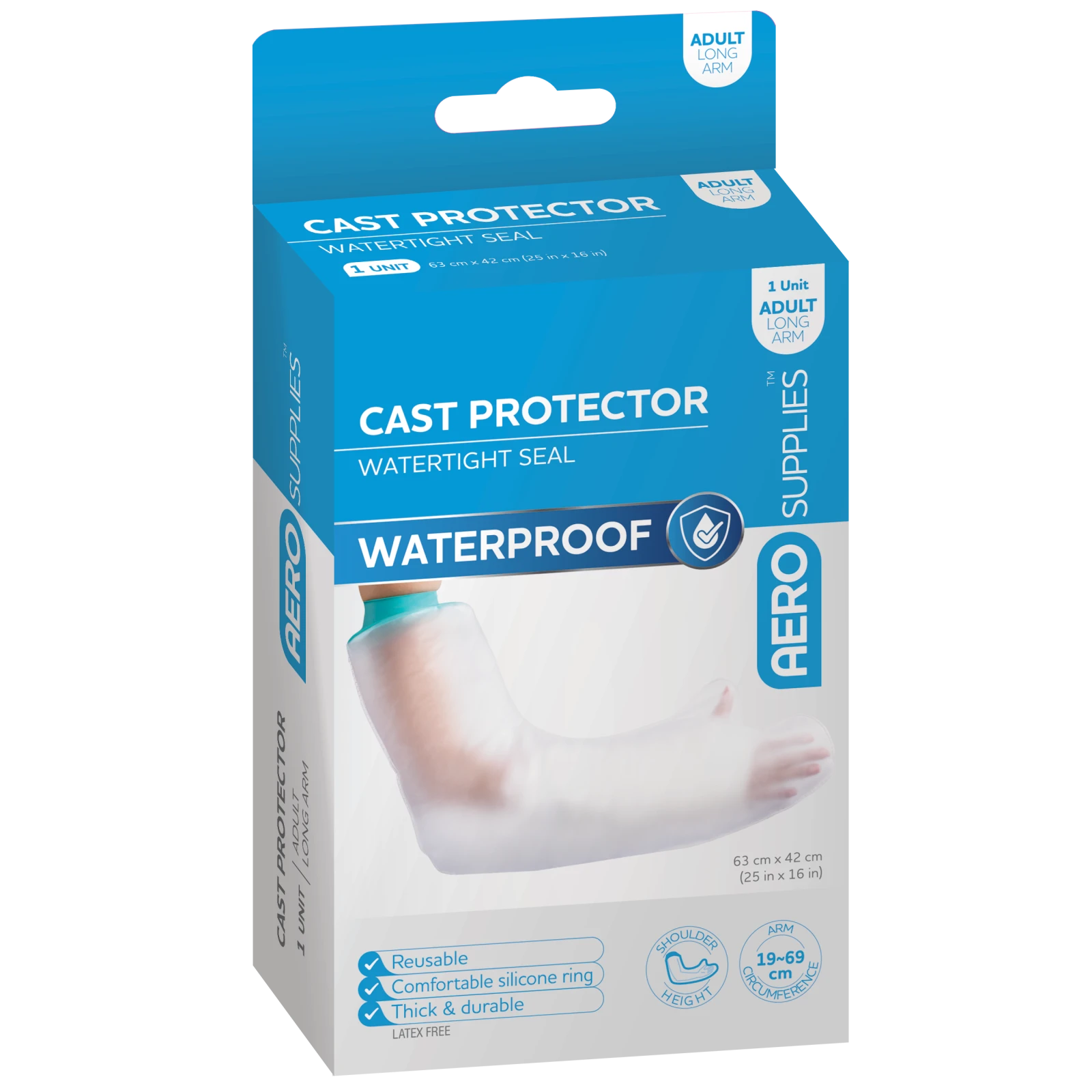 AEROSUPPLIES Cast Protector Adult Long Arm