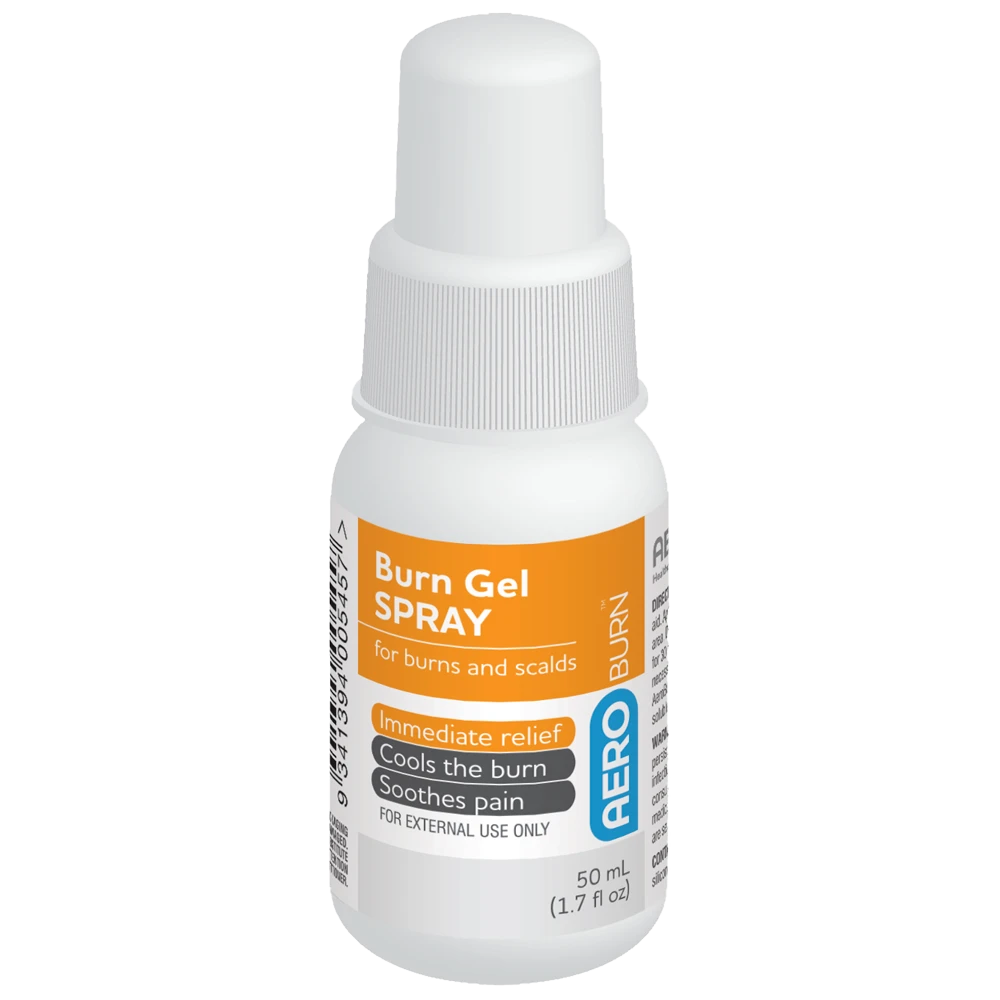 AEROBURN Burn Gel Spray Bottle 50ml