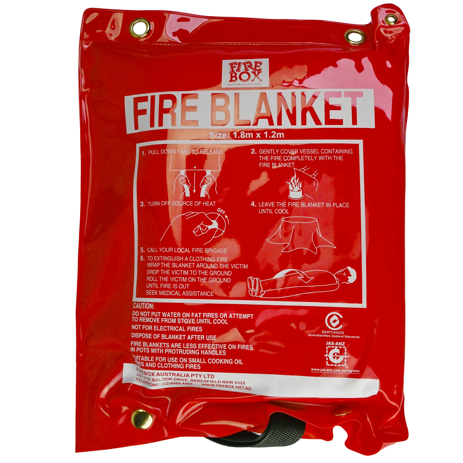 Fire Blanket Small 1M x 1M
