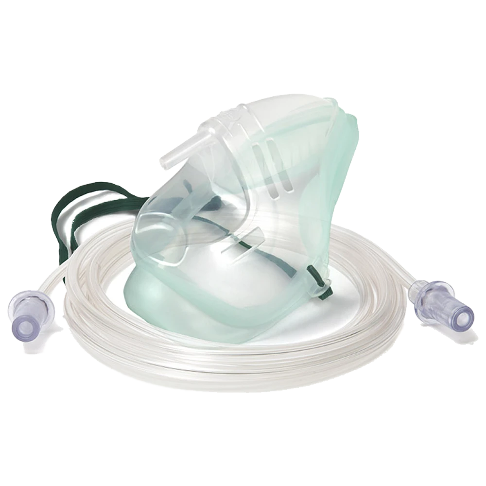 Oxygen Therapy Mask with 2M Tubing - Adult