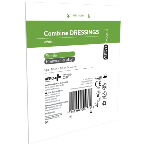 AEROWOUND Combine Dressing 10 x 10cm Bag/50