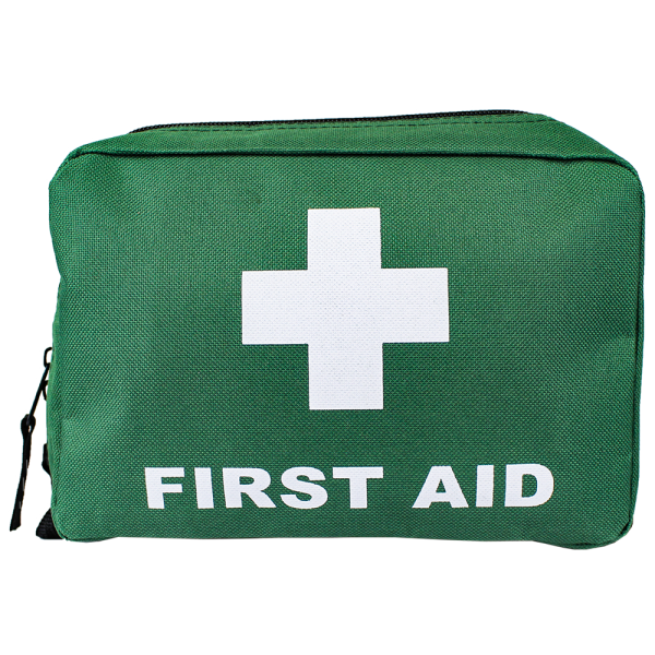 AEROBAG Small Green First Aid Bag 21 x 15 x 7.5cm