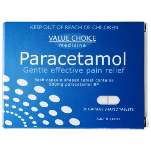 Paracetamol 500mg Tablets Box/20